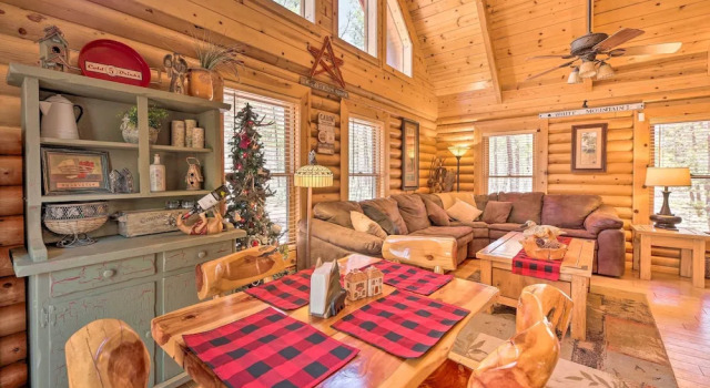 Коттедж 2-acre Cabin in Pinetop-lakeside w/ Fenced Yard