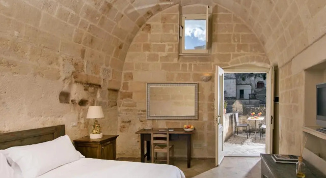 Двухместный номер Superior in Cave с видом на город Locanda Di San Martino Hotel & Thermae Romanae