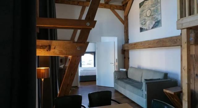 Люкс с видом на озеро Hotel Alter Hafenspeicher