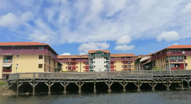 appartement T2bis idealement situé au bord du lac marin de Vieux Boucau