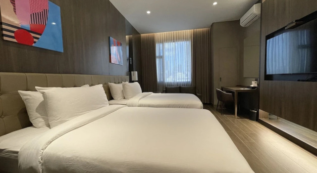 Двухместный номер Deluxe Hotel A and A Quezon City powered by Cocotel
