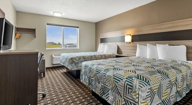 Четырёхместный номер Deluxe Motel 6 North Sioux City, SD I 29 North
