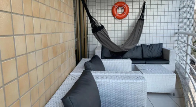 Семейные апартаменты с 2 комнатами с балконом и с видом на море Atlantic Ocean Residence