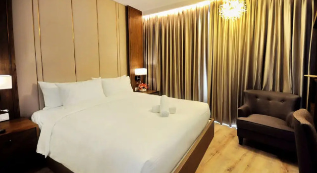 Двухместная студия Standard с видом на город PANORAMA Condotel by HLG