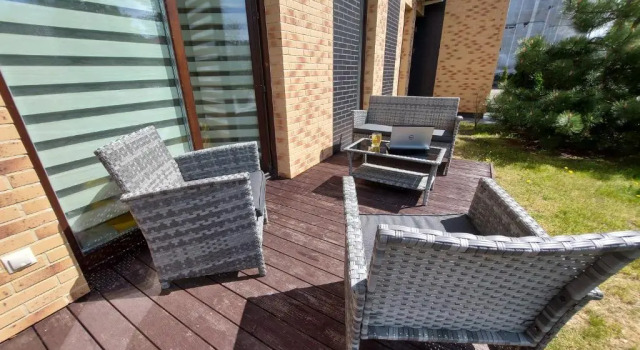 Апартаменты 1st floor apartment, Center, with terrace, 7min to the sea
