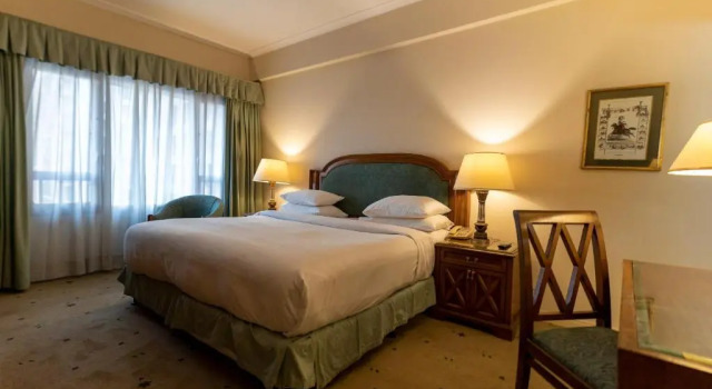 Люкс Imperial с видом на сад Отель Cairo World Trade Center Hotel & Residences
