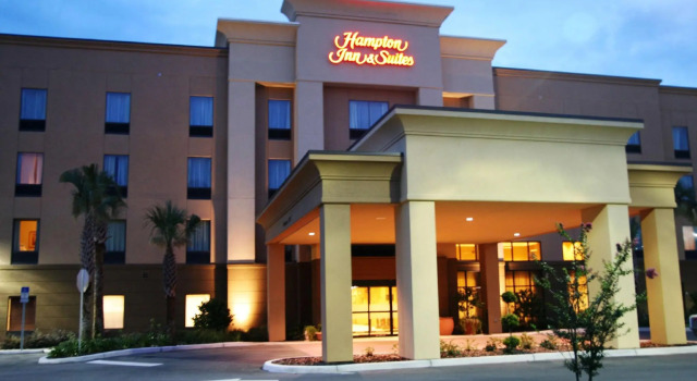 Кровать в общем номере Hampton Inn & Suites Ocala - Belleview