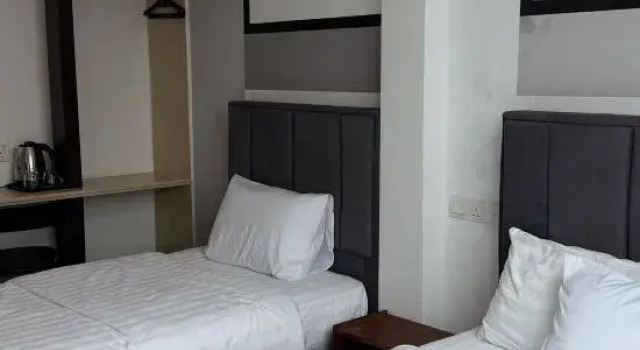Standardowy trzyosobowy pokój z widokiem Hotel Zamburger Bentong