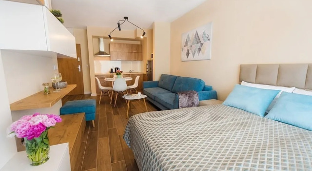 Апартаменты с балконом Apartamenty Pod Brzozami Dwie Sosny