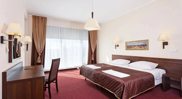 Одноместный номер Standard с красивым видом из окна Jasek Premium Hotel Wrocław