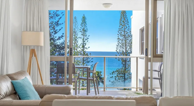1 soveværelse i lejlighed med altan ved stranden Pacific Beach Resort