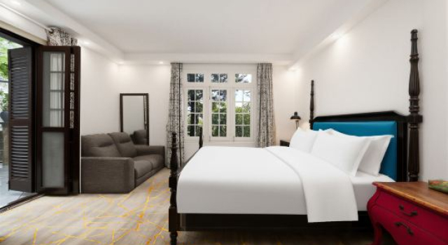 Двухместный люкс с видом на горы Moganshan QUEEN'S HOTEL·SONGWU VILLA COMPLEX