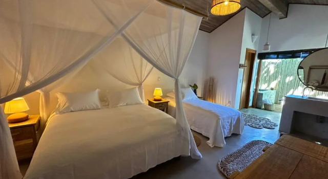 Номер Luxury Pousada Hayo Pé na Areia