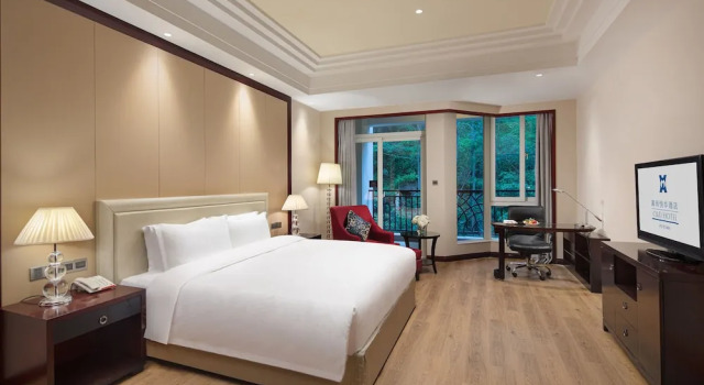 Superior Doppel Zimmer mit Balkon und mit Gartenblick C&D Hotel Putian