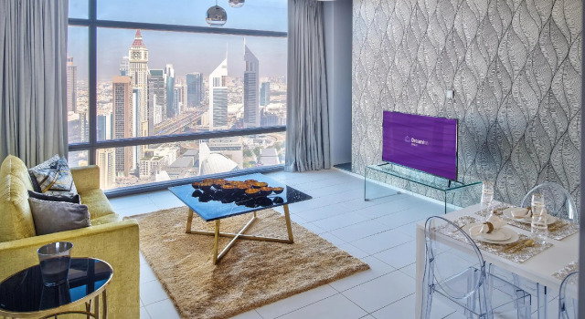 Dream Inn Dubai 1BR apartment - Index Tower, Забронировать Апартаменты/квартира Район торговых центров , рядом с Дубайский аквариум