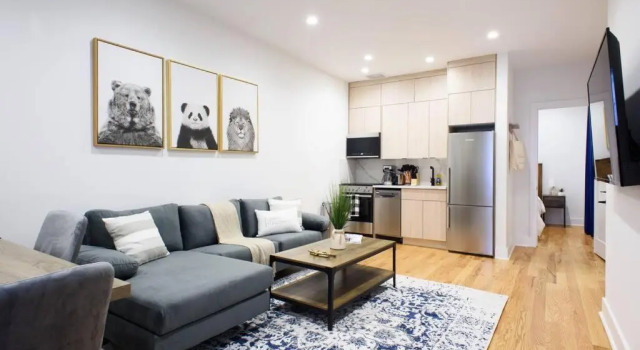 Апартаменты 388-1 New 2BR WD Prime Park Slope Step 2 Subway