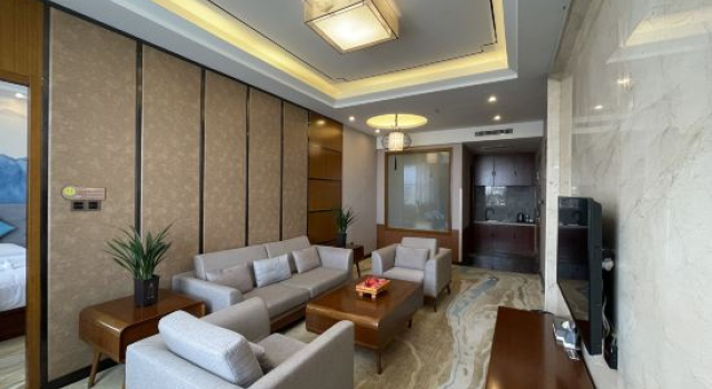 Семейный люкс Zhongwei Shadu Hotel