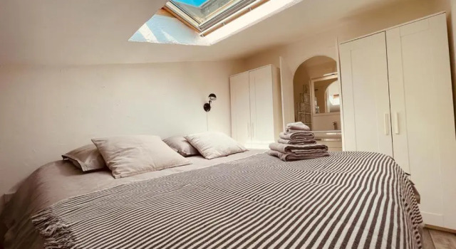 Апартаменты charmant appartement en duplex petit exterieur 50m de la plage