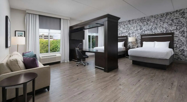 Люкс Hampton Inn & Suites Chattanooga Downtown