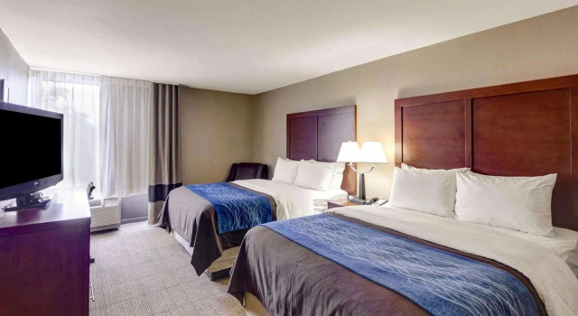Четырёхместный номер Standard Comfort Inn and Suites Plano East