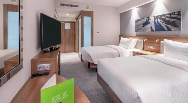 Двухместный номер Hampton By Hilton Warsaw Mokotow