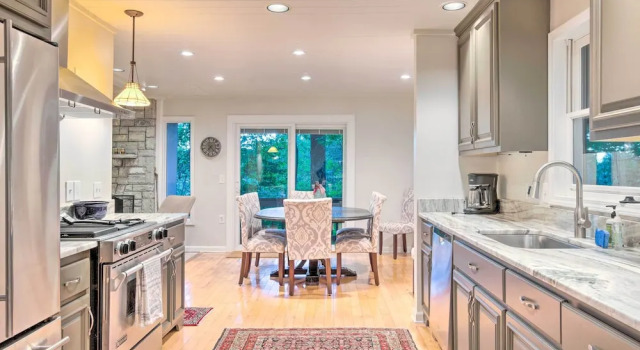 Коттедж Highlands Home w/ Fireplace, Views, & Trails!
