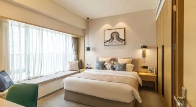 Люкс Business c 1 комнатой с видом на город Keypai Hotel