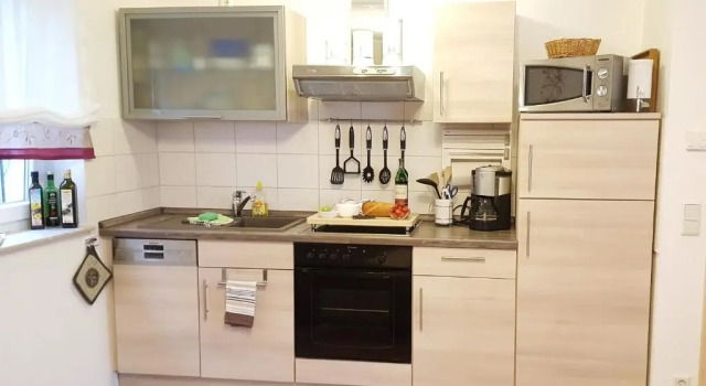 Апартаменты Цокольный этаж c 1 комнатой Ferienwohnungen Villa Waldblick