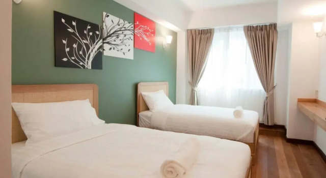 Двухместный номер Deluxe Cozy At 9 Hotel And Kitchen