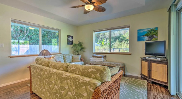 'big Island Paradise' Hawaiian Retreat w/ Patio!, Boek Vakantiehuis Mountain View 