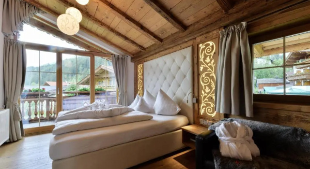 Двухместный номер Standard с балконом Naturparkhotel Ober-Lechtalerhof