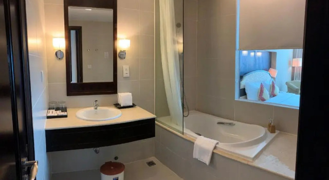 Трёхместный номер Deluxe с видом на город La Sapinette Hotel Dalat