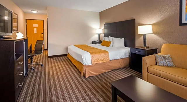 Двухместный люкс c 1 комнатой Best Western Plus Newark/Christiana Inn