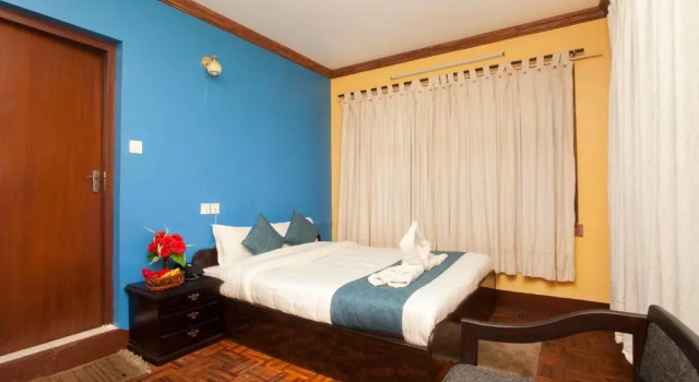 Одноместный номер Deluxe с видом на сад Hotel Green Horizon
