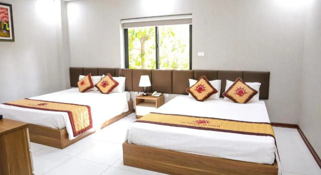 Двухместный номер Deluxe с видом на город Sunrise Hanoi Hotel