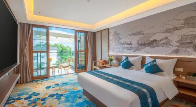 Семейный люкс с видом на море Floral Lux Hotel · Jing Hotel (Dali Bohai Ecological Corridor)