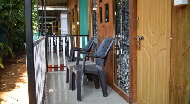 Двухместный номер Standard с балконом Palolem Cottages