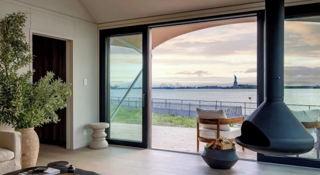 Люкс с видом на океан Collective Retreats Governors Island