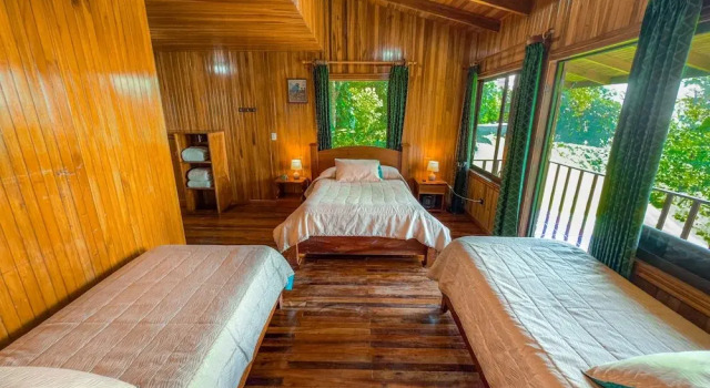 Семейный номер Standard с балконом Hotel Flor de Bromelia