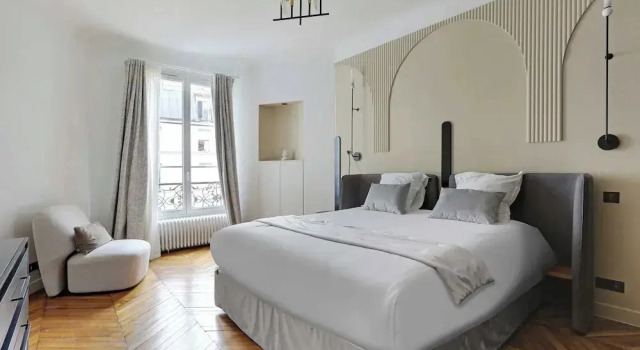 Spacious Home in Paris-republique, Забронировать Апарт-отель Париж Иль-де-Франс, рядом с Улица Фран-Буржуа