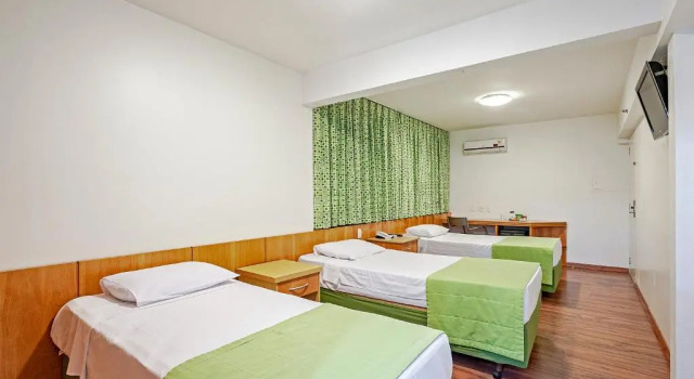 Трёхместный номер Standard Slim Hotel São Paulo Congonhas