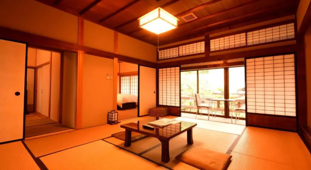 Номер Japanese-Style Deluxe Family Koyasan Shukubo Saizenin
