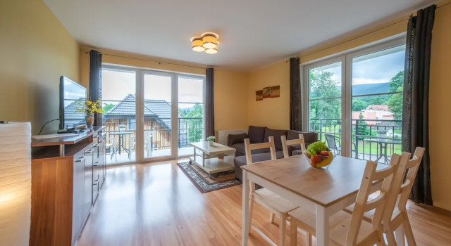 Апартаменты Comfort c 1 комнатой с балконом и с видом на город RentPlanet - Apartament Mickiewicza