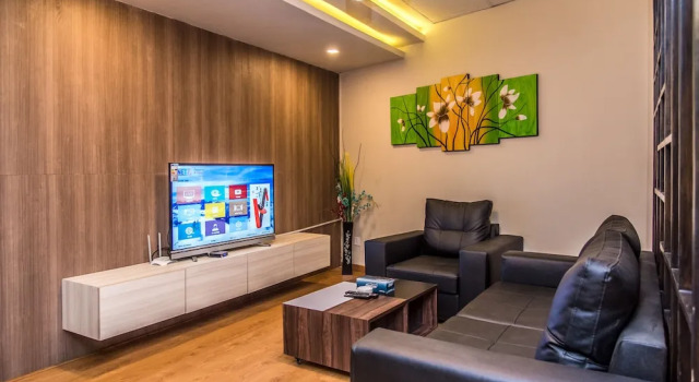 Апартаменты Deluxe с балконом Classic Serviced Apartments
