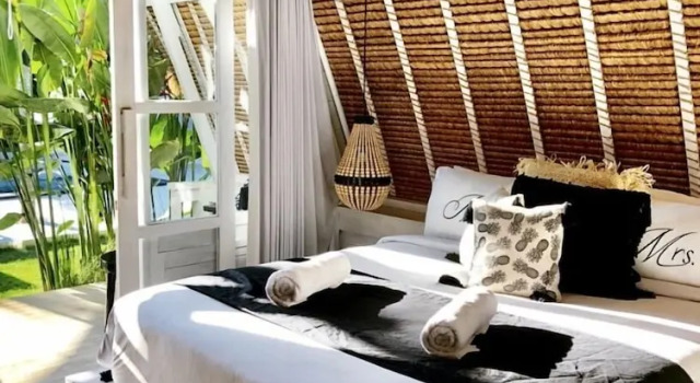 Двухместный номер Standard с красивым видом из окна White Palm Uluwatu - Wellness & Recovery Retreat - 2 Min Walk to Balangan Beach