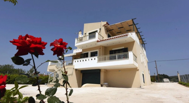 Panelma Villa Tranquil Coastal Retreat in Zacharo, Prenota Villa Zacharo Elide