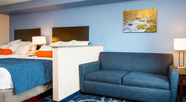 Семейный номер Standard с видом на горы Country Cascades Waterpark Resort