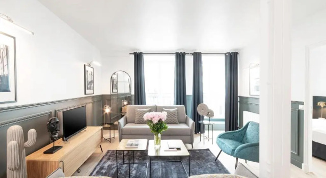 LivinParis - Luxury 4 Bedrooms Le Marais I, Забронировать Отель 10-й округ: Республика Париж, рядом с Станция метро Rambuteau