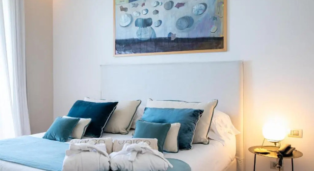 Двухместный номер Deluxe с балконом Unìco Boutique Hotel dArte
