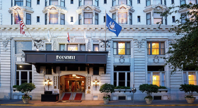 The Roosevelt Hotel New Orleans - Waldorf Astoria Hotels & Resorts, Забронировать Отель СПА-отели Нового Орлеана, рядом с Louisiana Artworks, SPA-услуги